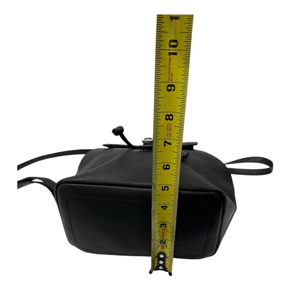 Coach Vintage Hampton Legacy Smooth Black Leather Backpack #9858 - Picture 9 of 14